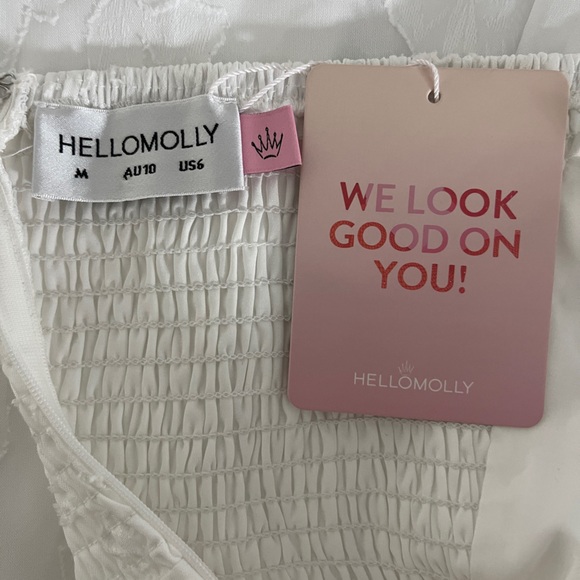 HELLO MOLLY EXCLUSIVE
SEA KISSED STRAPLESS MAXI DRESS WHITE - Picture 5 of 10